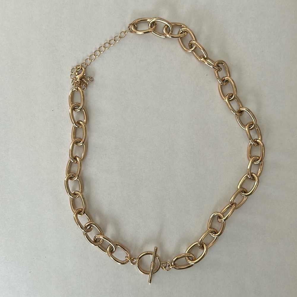 Chunky Gold Chain Necklace